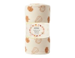 Wholesale Autumnal Fleece Throw 130 x 150cm