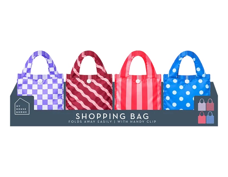 Wholesale Recycled Shopping Bag Style One CDU Wholesale Recycled Shopping Bag Style One CDU