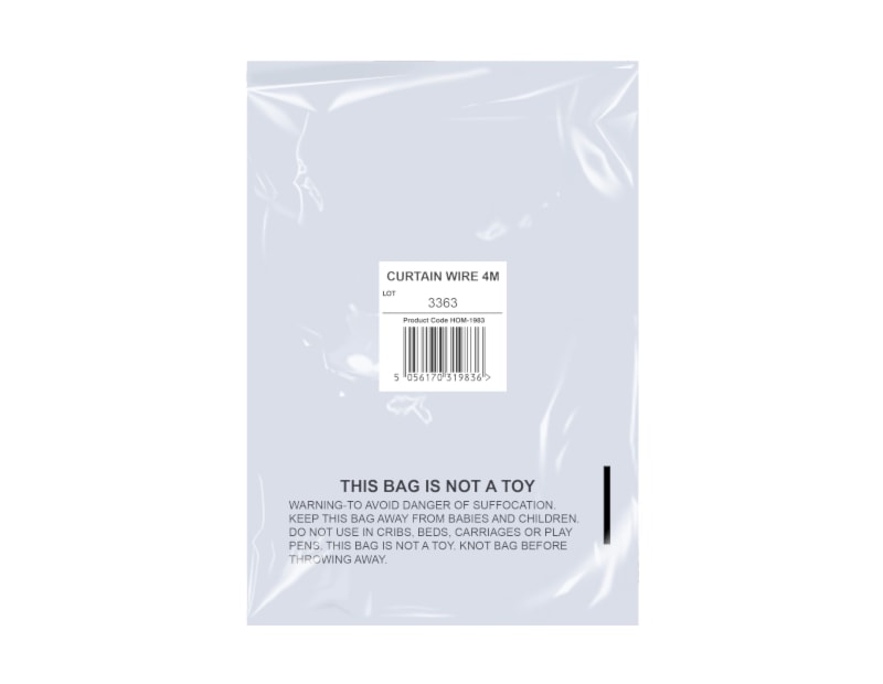 Wholesale Curtain Wire In Mail Order Bag Wholesale Curtain Wire In Mail Order Bag