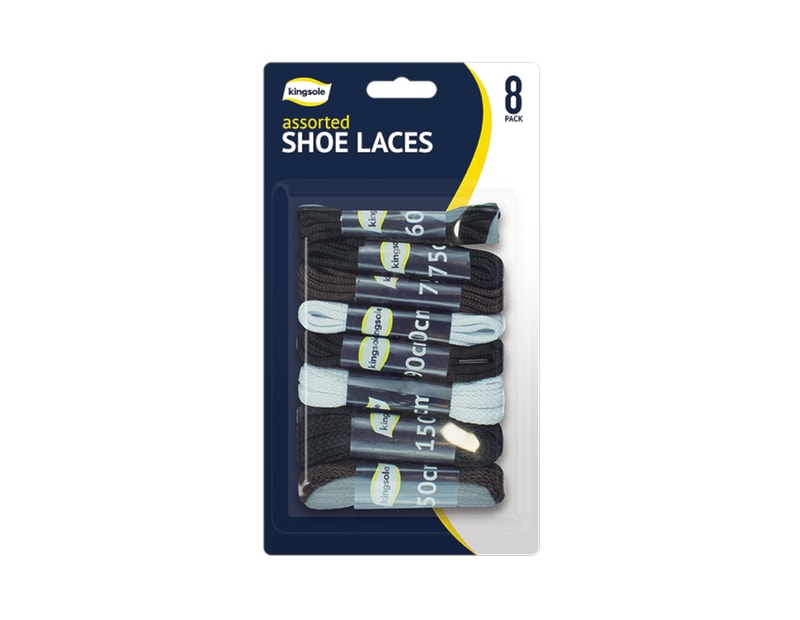 Wholesale Shoes Laces 8 pairs | Gem imports Ltd. Wholesale Shoes Laces 8 pairs | Gem imports Ltd.