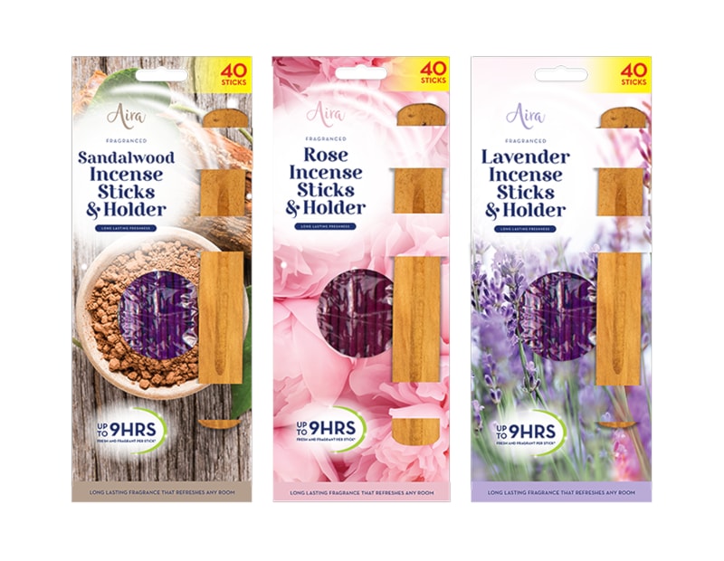 Wholesale incense sticks and holder 40pk Wholesale incense sticks and holder 40pk