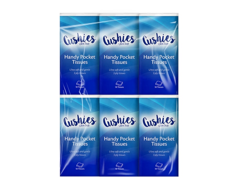 Wholesale Pocket Tissues - 6 Pack