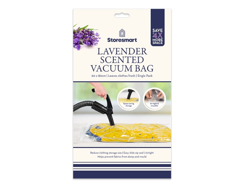 Wholesale Lavender Vacuum Storage Bag 60 x 80cm Wholesale Lavender Vacuum Storage Bag 60 x 80cm
