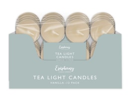 Wholesale Vanilla Tealight Candles 12pk Wholesale Vanilla Tealight Candles 12pk