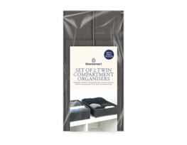 Wholesale Twin Compartment Organisers 2pk 8.5x25x40cm