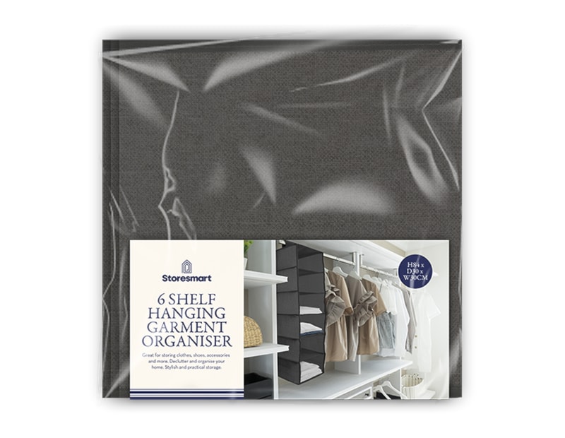 Wholesale 6 Shelf Hanging Garment Organiser Wholesale 6 Shelf Hanging Garment Organiser