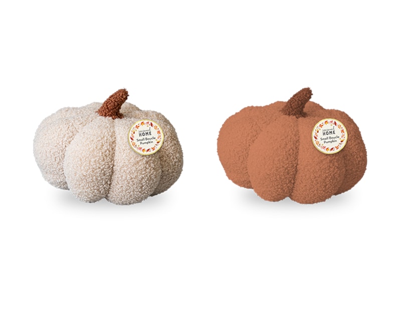 Wholesale Small Boucle Pumpkin Cushion Dia. 20cm