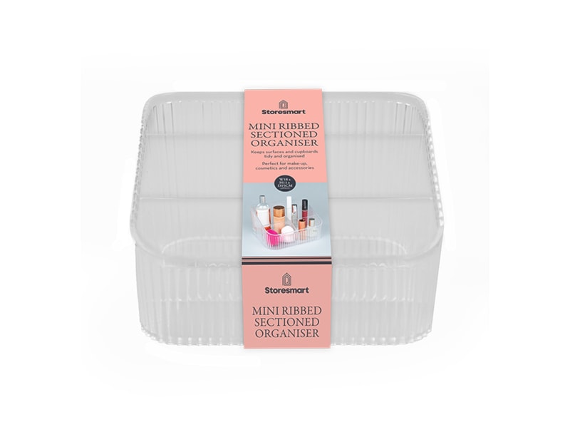 Wholesale Mini Ribbed Sectioned Organiser Wholesale Mini Ribbed Sectioned Organiser