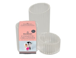Wholesale Ribbed 3 Section Cosmetic Organiser