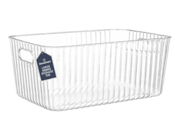 Wholesale Large Ribbed Storage Tub 16X36.5X24.5cm Wholesale Large Ribbed Storage Tub 16X36.5X24.5cm