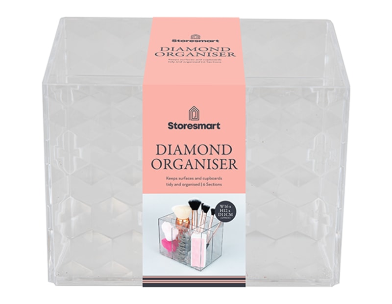 Wholesale Diamond 6 Section Organiser Wholesale Diamond 6 Section Organiser