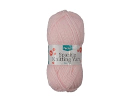 Wholesale ACRYLIC KNITTING YARN SPARKLE BABY PINK 50G Wholesale ACRYLIC KNITTING YARN SPARKLE BABY PINK 50G