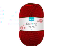 Wholesale Acrylic Knitting Yarn Red 75g