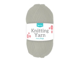 Wholesale Acrylic Aran 75g Ball Ivory Beige