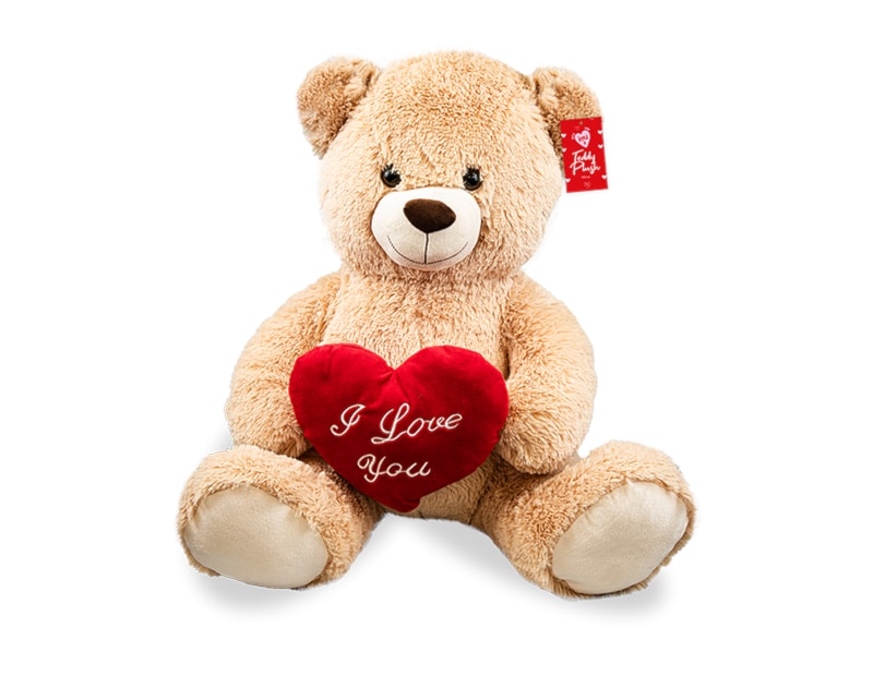 Wholesale I Love You Plush Bear 55cm Wholesale I Love You Plush Bear 55cm
