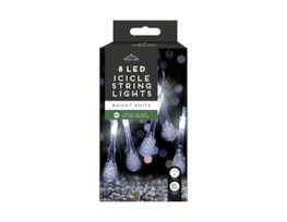 Wholesale Icicle String Lights - 8 LEDs Wholesale Icicle String Lights - 8 LEDs