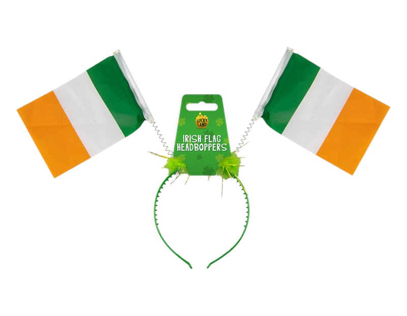 Wholesale Irish Flag Head boppers Wholesale Irish Flag Head boppers