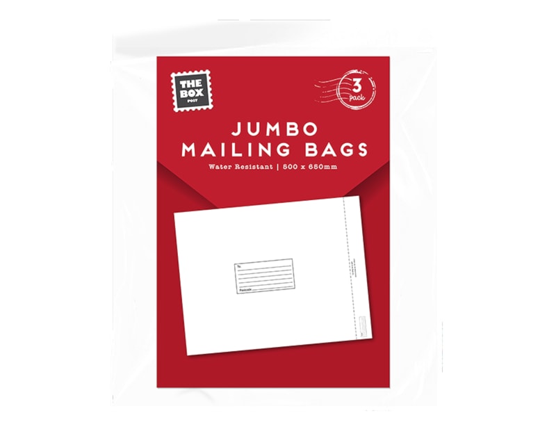 Wholesale Jumbo Mailing Bags - 3 Pack Wholesale Jumbo Mailing Bags - 3 Pack