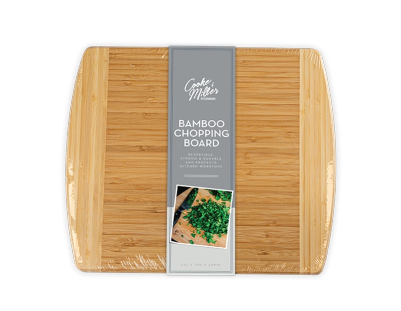 Wholesale Bamboo Chopping Board 34.5 x 29 x 2cm Wholesale Bamboo Chopping Board 34.5 x 29 x 2cm