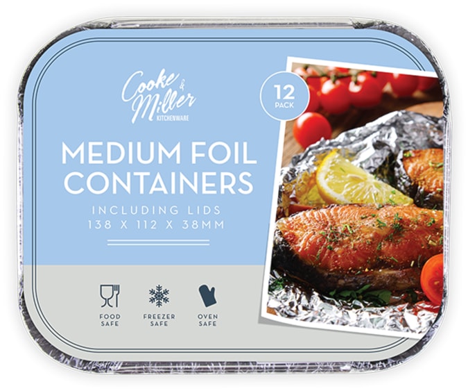 Wholesale Medium Foil Containers & Lids Wholesale Medium Foil Containers & Lids