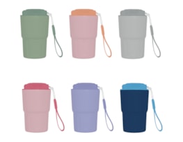 Wholesale Neutrals Double Walled Tumbler with Handle 350ml