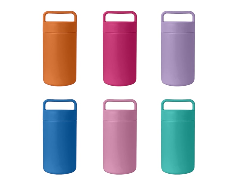 Wholesale Brights Double Walled Container with Handle 500ml Wholesale Brights Double Walled Container with Handle 500ml