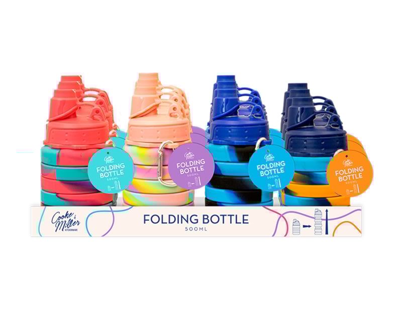 Wholesale Folding Bottle 500ML CDU