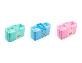 Wholesale 3 Layer Lunch Box with Cutlery Set