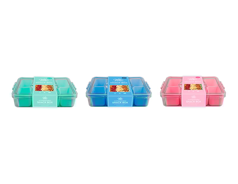 Wholesale 8 Compartment Snack Box With Handle Wholesale 8 Compartment Snack Box With Handle