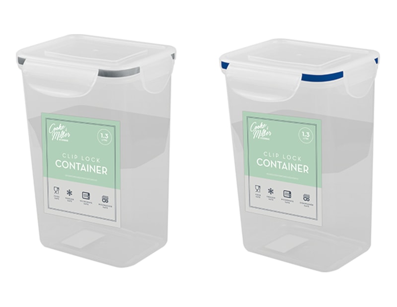 Wholesale Rectangle Clip Lock Container 1300ml Wholesale Rectangle Clip Lock Container 1300ml