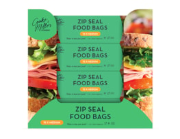 Wholesale Slide Zip Food Bags 15pk CDU