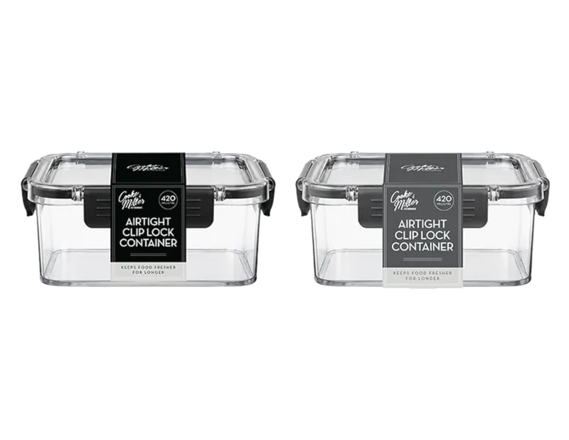 Wholesale Airtight Clip Lock Container 420ml Wholesale Airtight Clip Lock Container 420ml