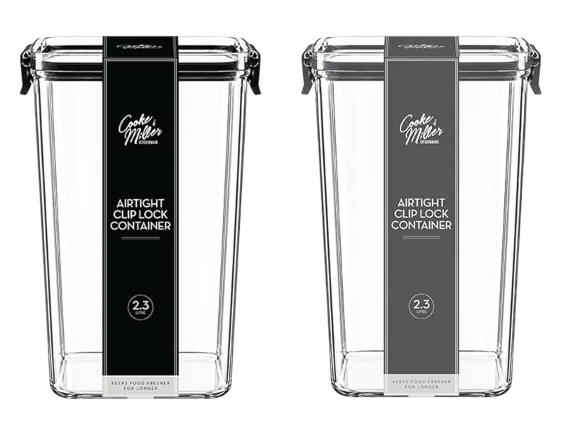 Wholesale Airtight Clip Lock Container 2.3L Wholesale Airtight Clip Lock Container 2.3L