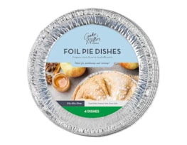 Foil Pie Dishes 4pk Foil Pie Dishes 4pk