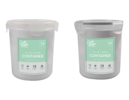 Clip lock Round Container 1400ml