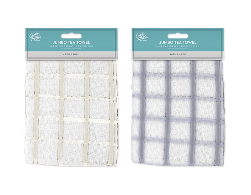 Wholesale Jumbo Cotton Tea Towel 60x40cm Wholesale Jumbo Cotton Tea Towel 60x40cm