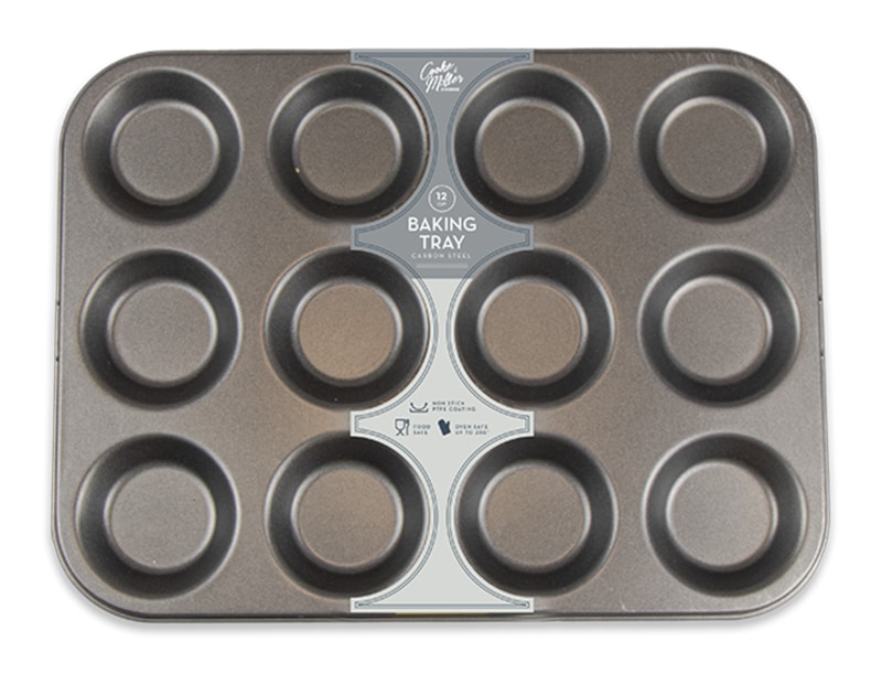 Wholesale 12 Cup Baking Tray Wholesale 12 Cup Baking Tray