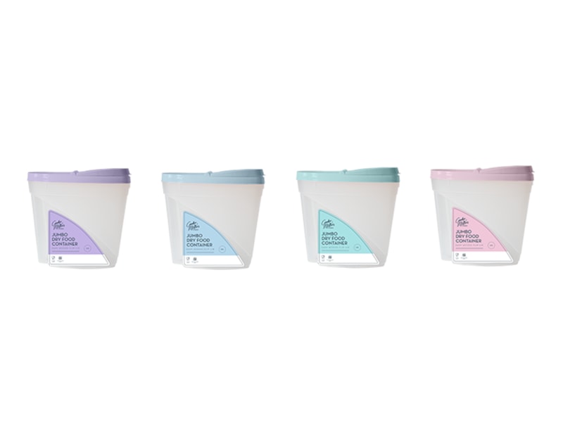 Wholesale Pastel Jumbo Dry Food Container Wholesale Pastel Jumbo Dry Food Container