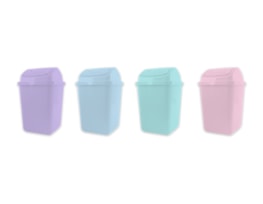 Wholesale Pastel Plastic Swing Top Bin Wholesale Pastel Plastic Swing Top Bin