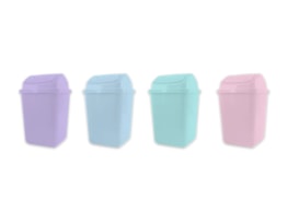 Wholesale Pastel Plastic Swing Top Bin Wholesale Pastel Plastic Swing Top Bin