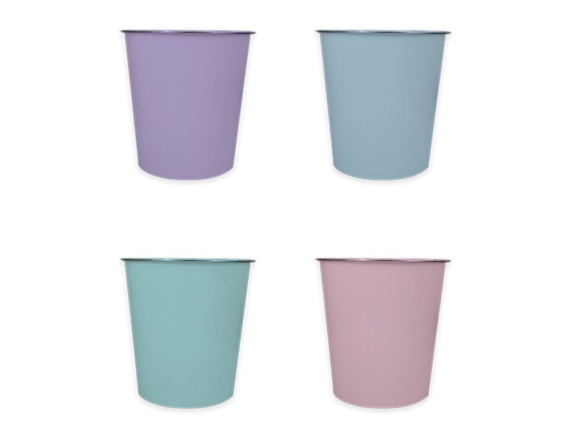 Wholesale Pastel Plastic Waste Bin 6L Wholesale Pastel Plastic Waste Bin 6L