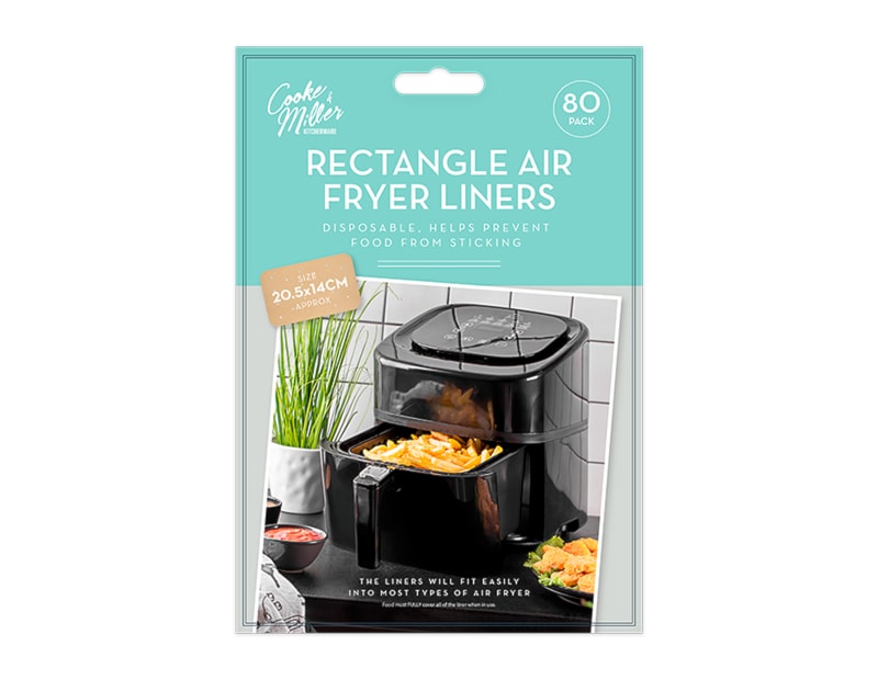 Wholesale Rectangle Air Fryer Sheets 80pk Wholesale Rectangle Air Fryer Sheets 80pk