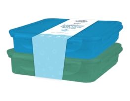 Wholesale Boys Sandwich Clip Lock Boxes 2pk Wholesale Boys Sandwich Clip Lock Boxes 2pk