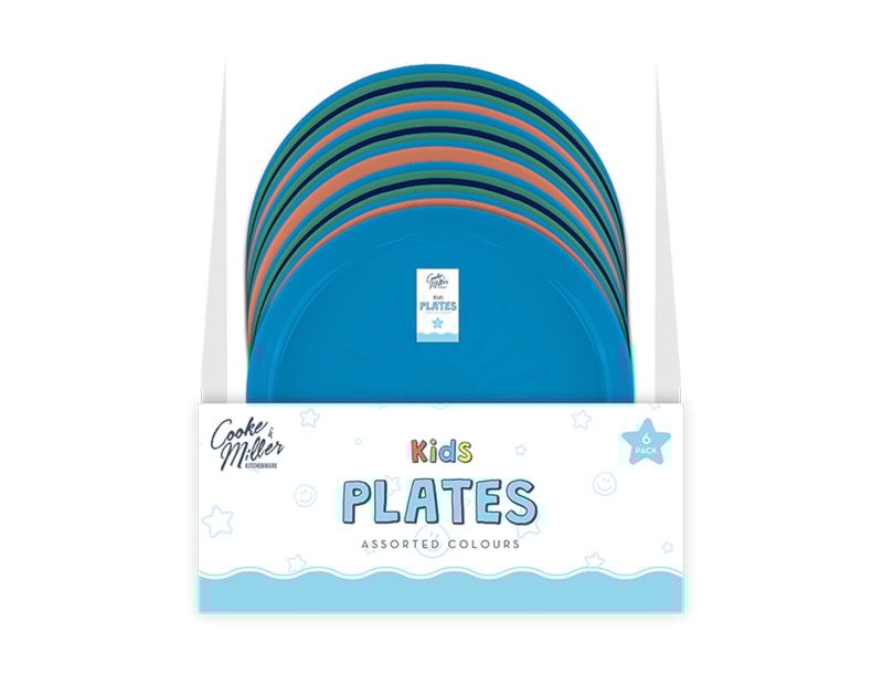 Wholesale Boys Plates 6pk CDU Wholesale Boys Plates 6pk CDU