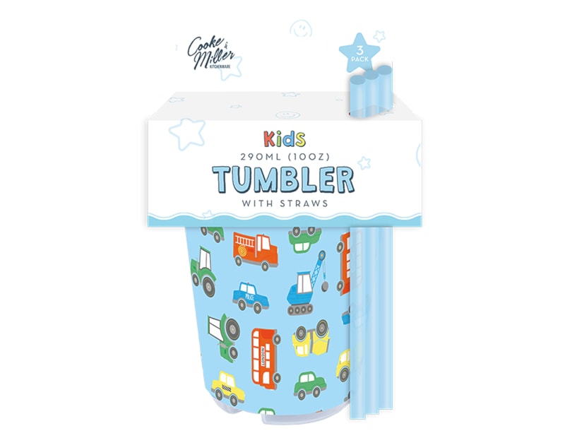 Wholesale Transport Tumbler with Straw 3pk Wholesale Transport Tumbler with Straw 3pk