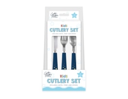 Wholesale Space Dinosaur 3 Piece Cutlery Set CDU