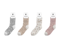 Wholesale Ladies Cozy Printed Socks Wholesale Ladies Cozy Printed Socks