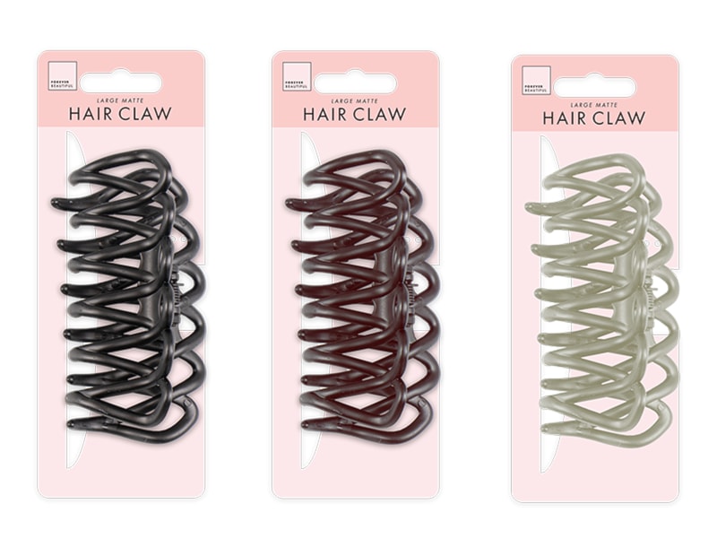Wholesale Large Matte Hollow Hair Claw Clip Wholesale Large Matte Hollow Hair Claw Clip