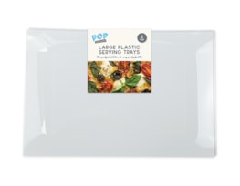 Wholesale Large Plastic Serving Trays 2pk Wholesale Large Plastic Serving Trays 2pk