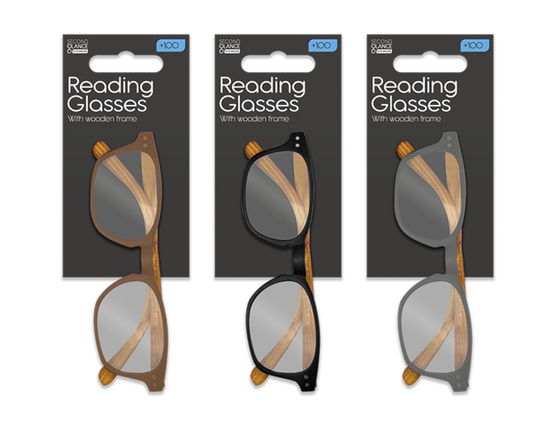 Reading Glasses - Wooden Frame Reading Glasses - Wooden Frame